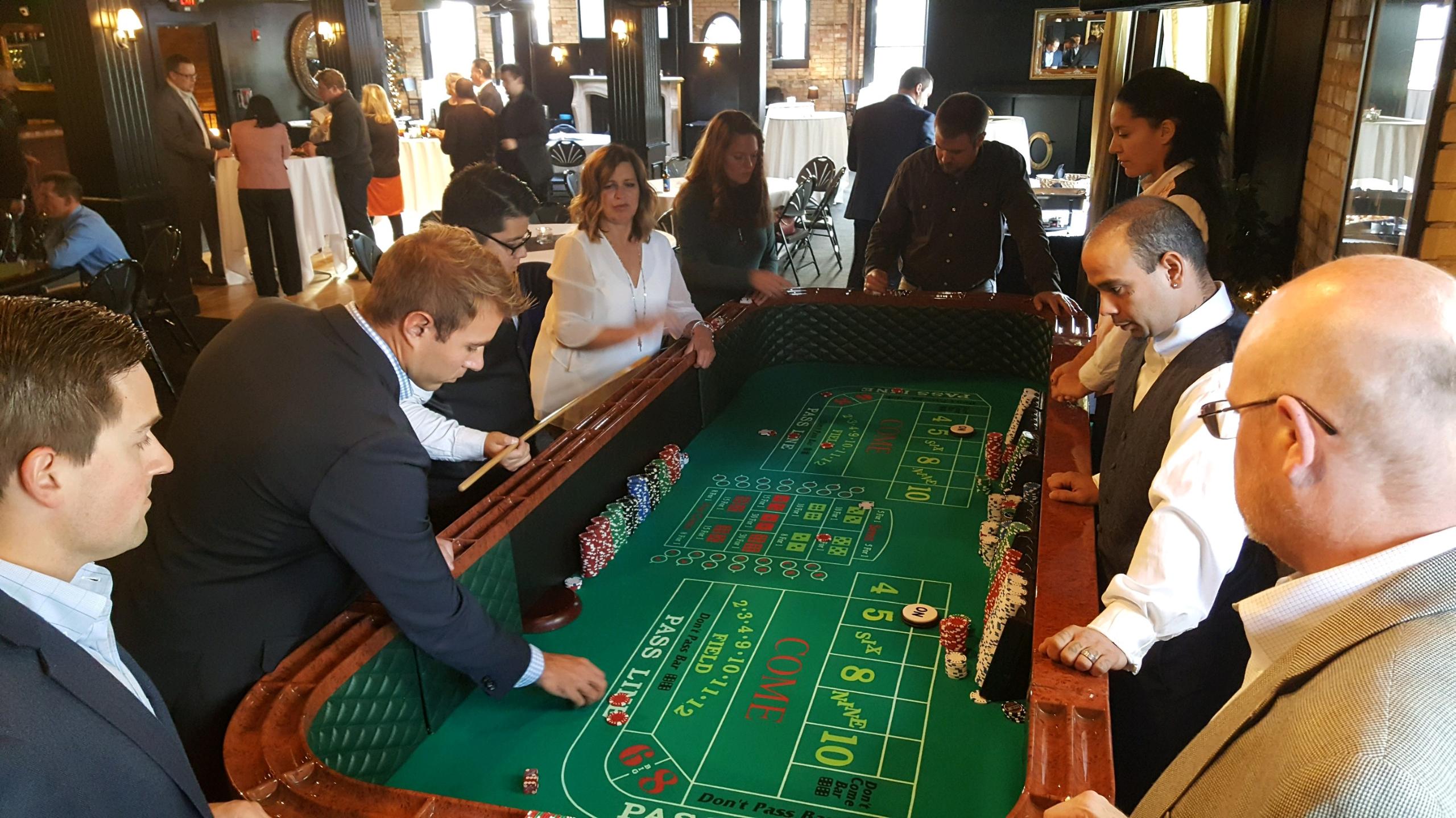 Craps party package