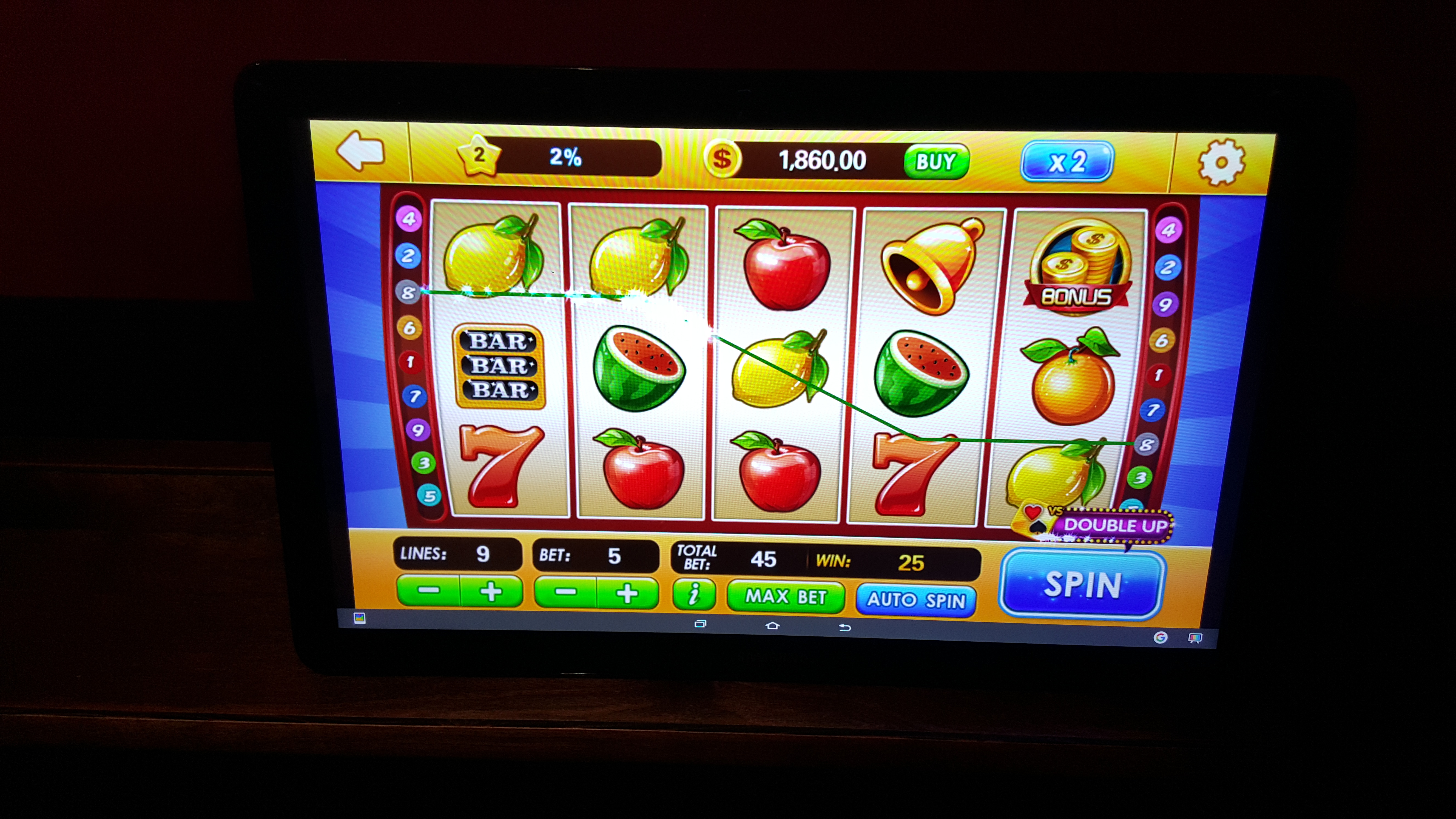 Slots party package